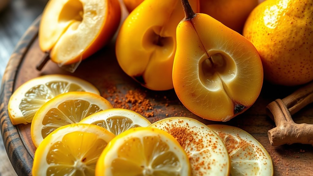 pear ginger lemon spice