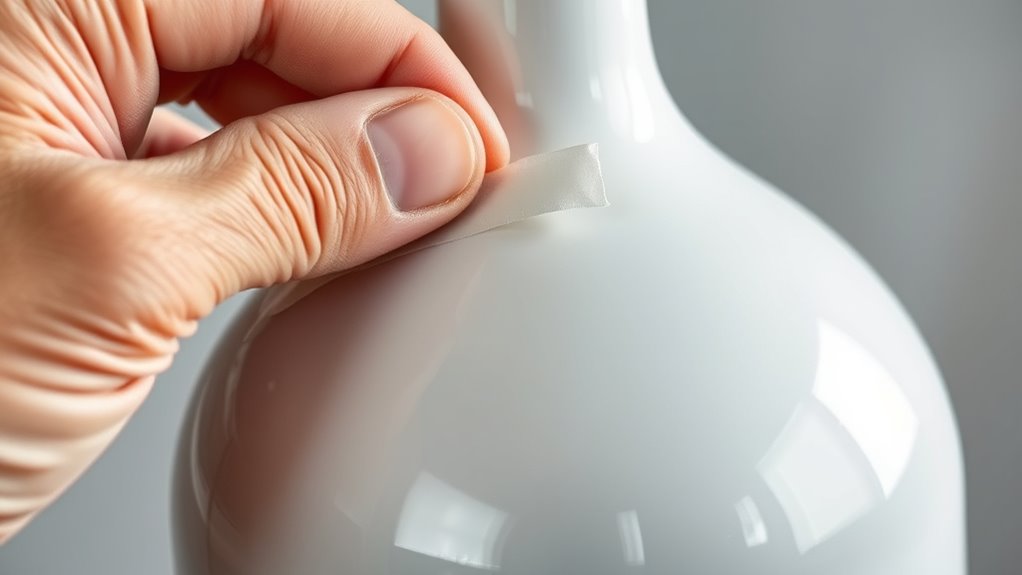 perfect masking on curved surfaces