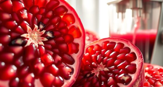 pomegranate juice processing techniques