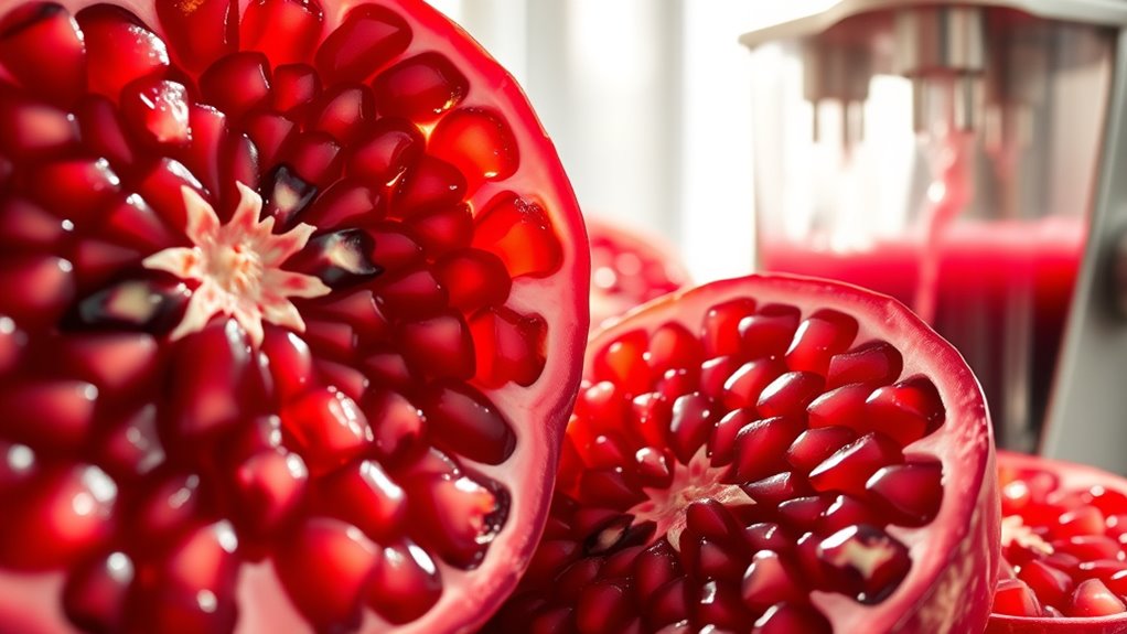 pomegranate juice processing techniques
