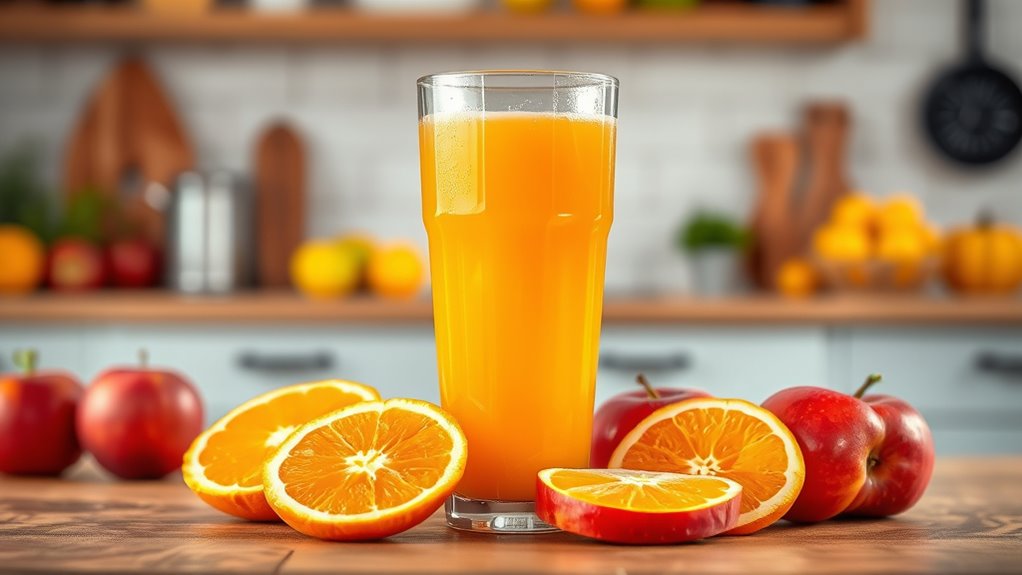 pure fruit juice for children