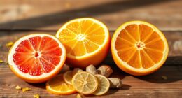 refreshing citrus ginger blend