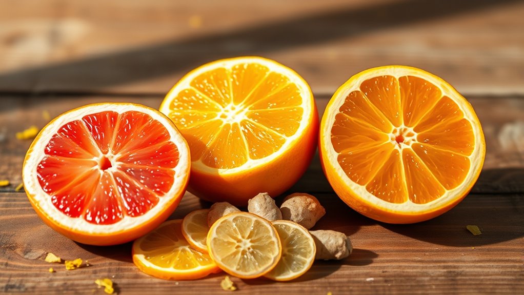 refreshing citrus ginger blend