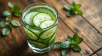 refreshing cucumber hydration drink