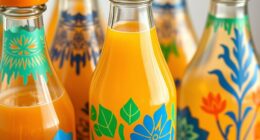 reusable bottle stencil art