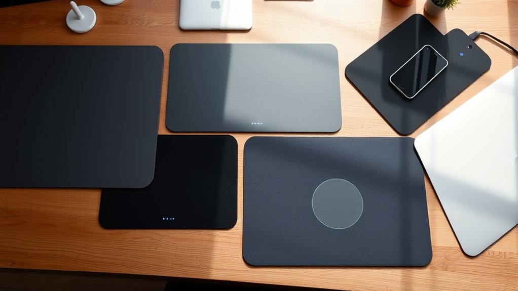 stylish wireless charging mats