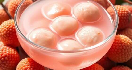 sweet aromatic clear beverage