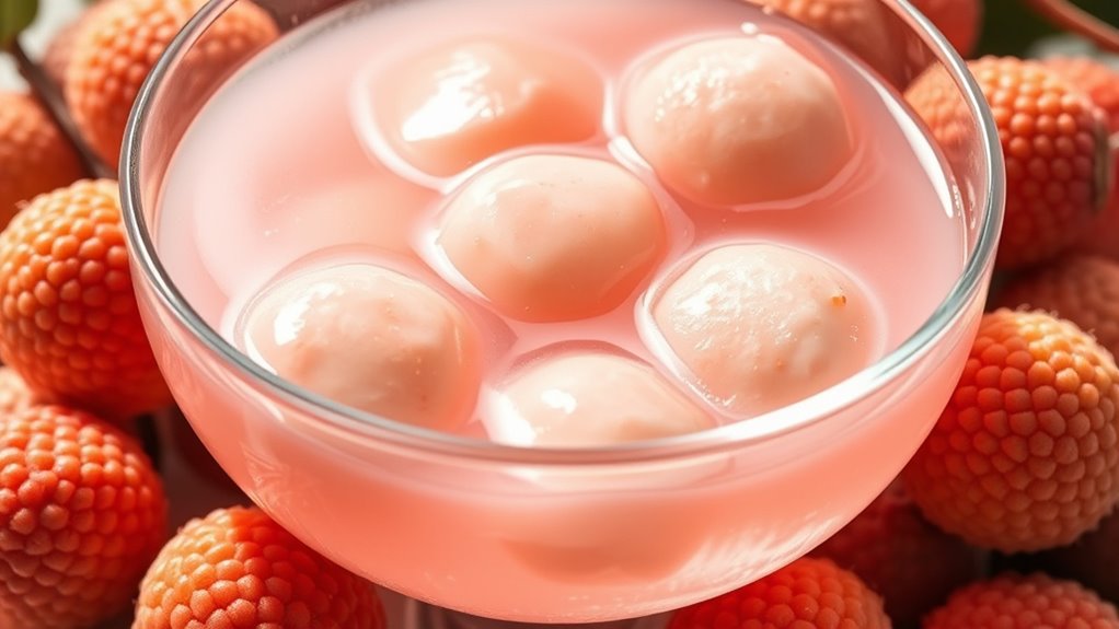 sweet aromatic clear beverage