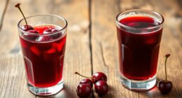 tart and sweet cherries