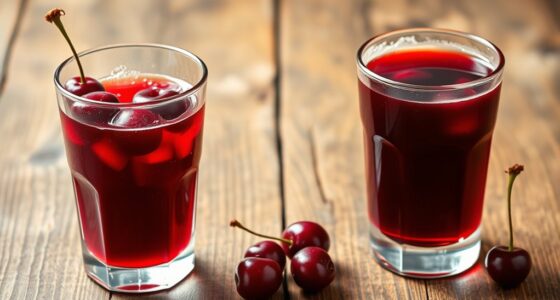 tart and sweet cherries