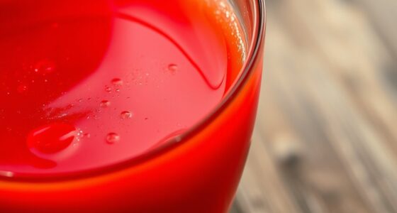 tomato juice mineral content