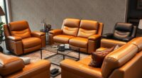 top power reclining sofas