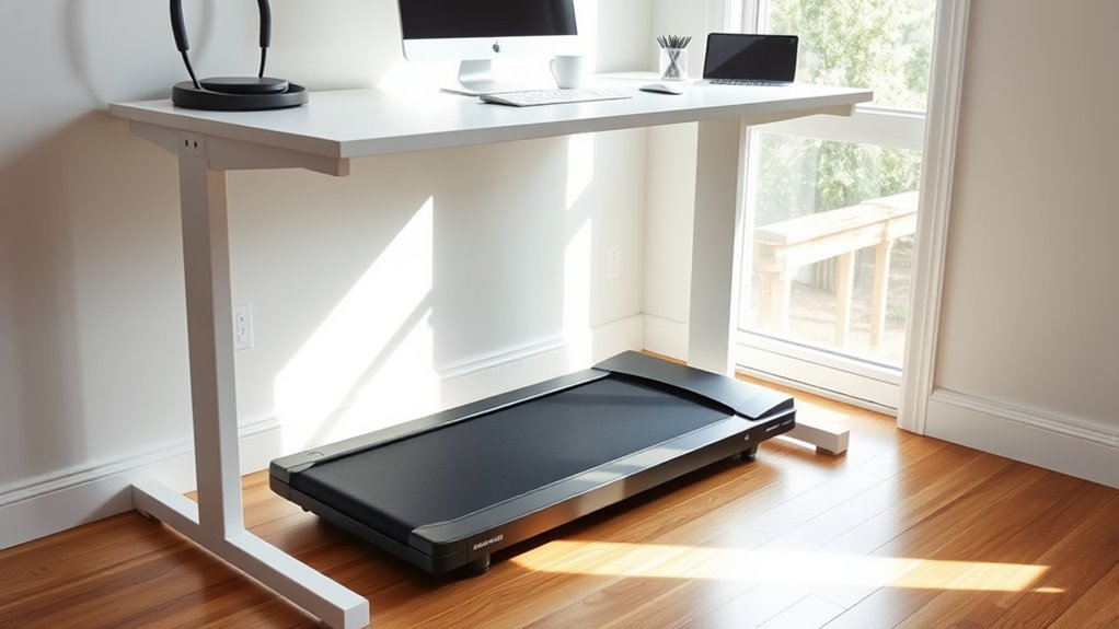 top under desk treadmills