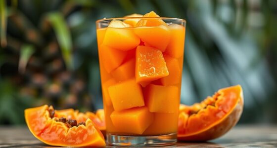 tropical fruit juice blend