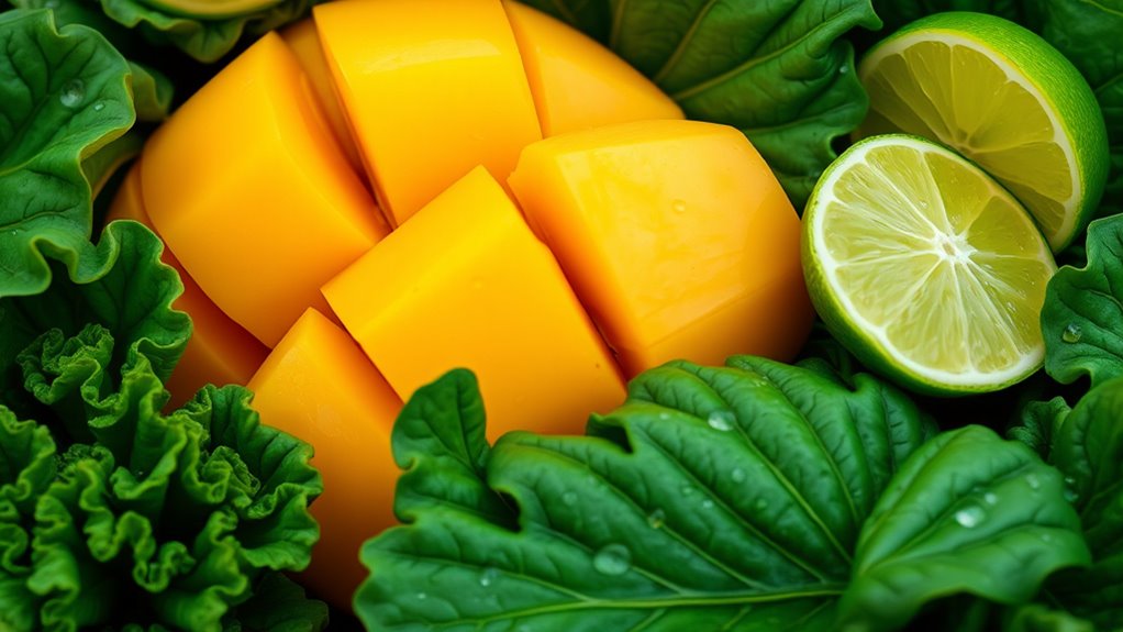 tropical greens nutrient packed smoothie