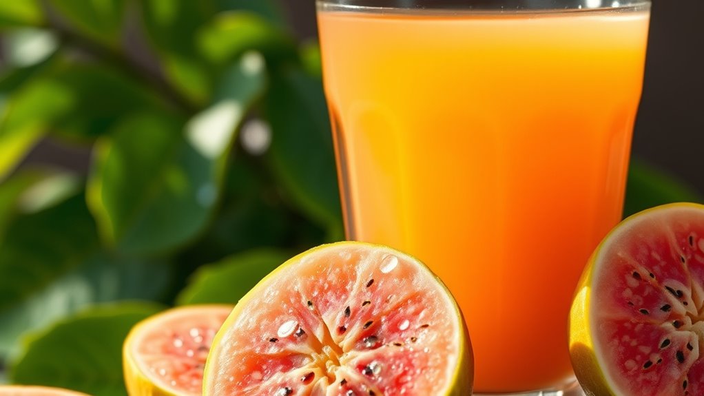 tropical nutritious flavorful beverage