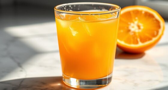 variety of orange juice