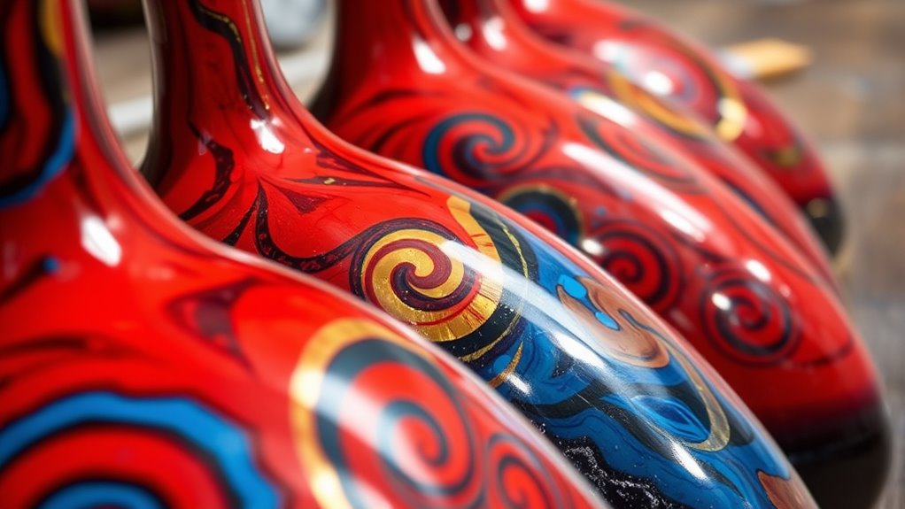 varnishes and curing durations