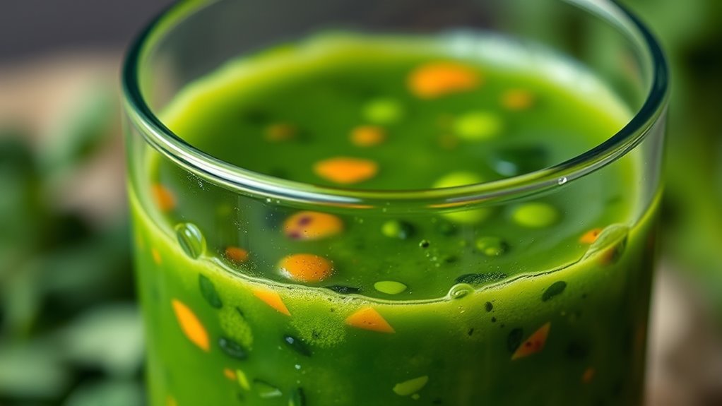 vegetable juice protein content