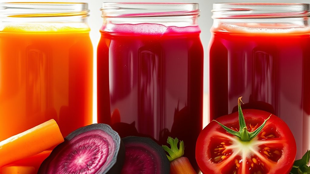 vegetable juices boost potassium