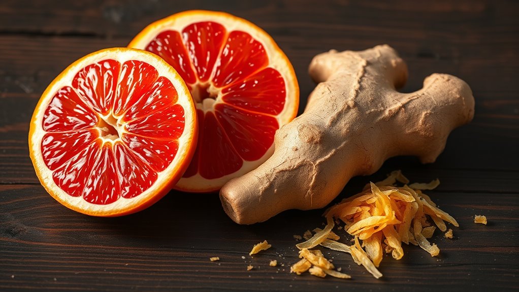 vibrant citrus ginger harmony