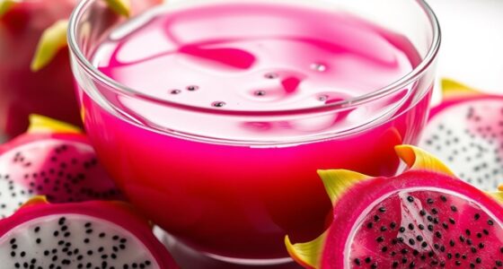 vibrant color subtle flavor