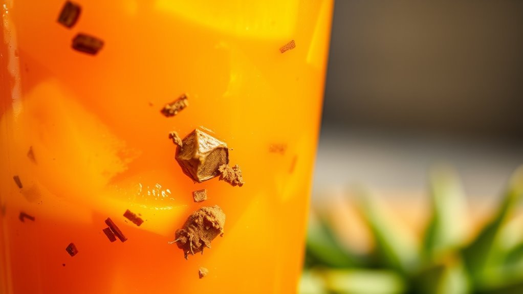 vibrant pineapple carrot turmeric