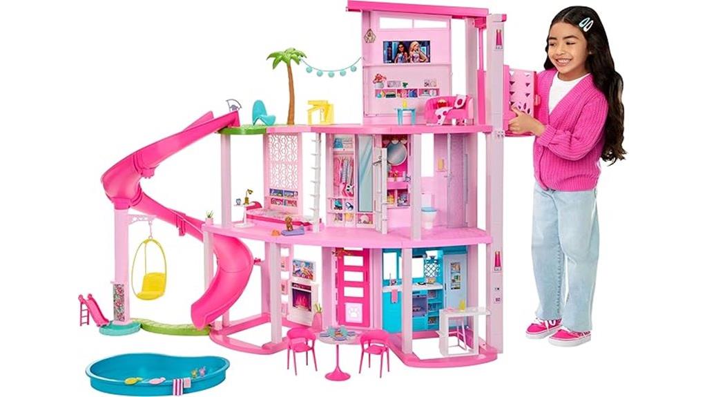 barbie dreamhouse with 75 pieces