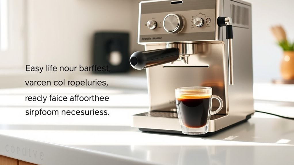 beginner friendly espresso machine considerations