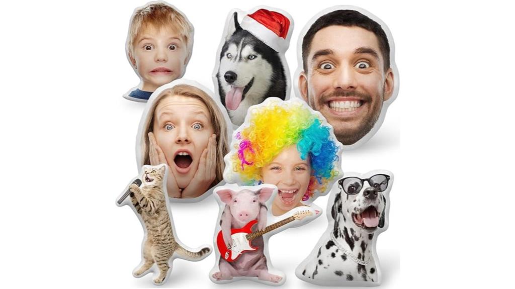 custom face pillow gift