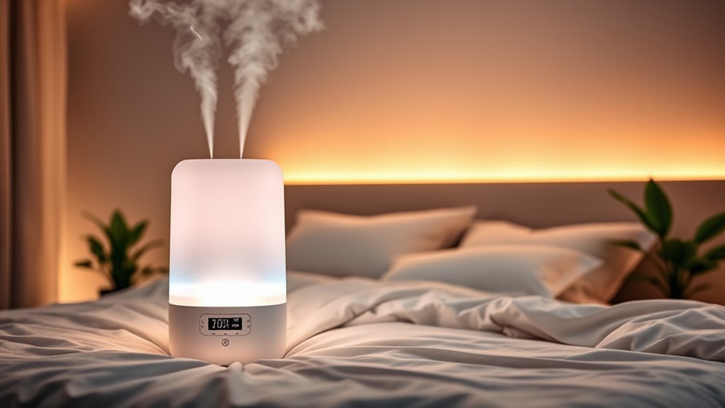 humidifier features and maintenance