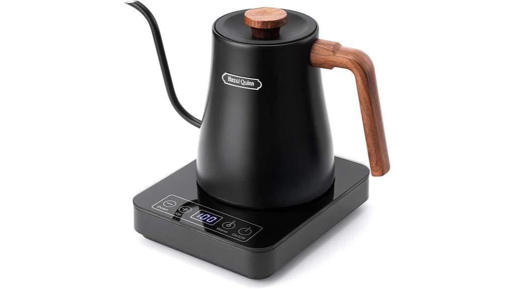 small electric kettle with temperature control