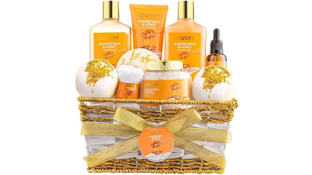 spa gift basket for women