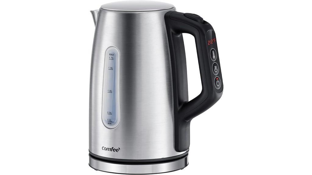 stainless steel kettle presets