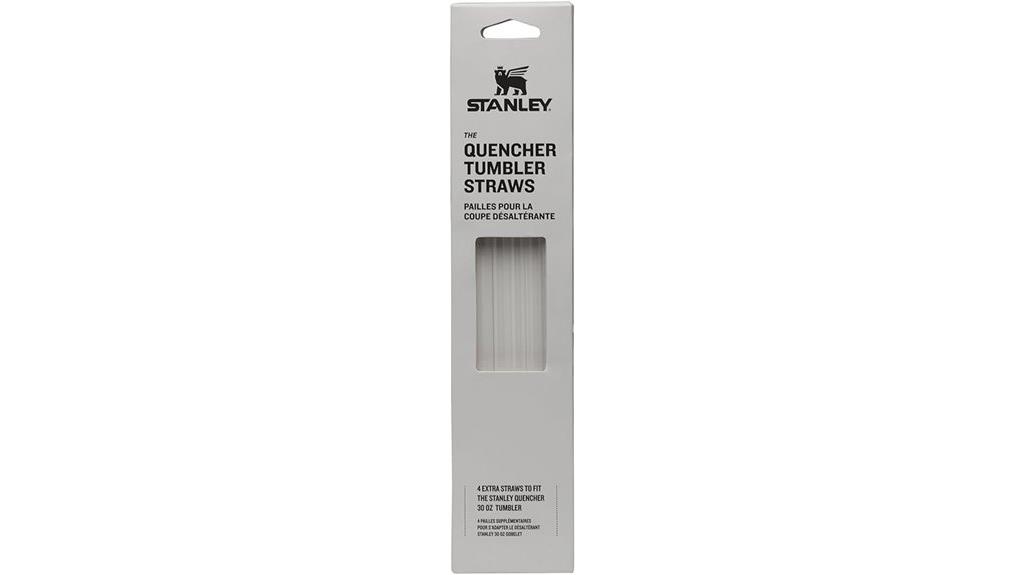 stanley quencher reusable straws