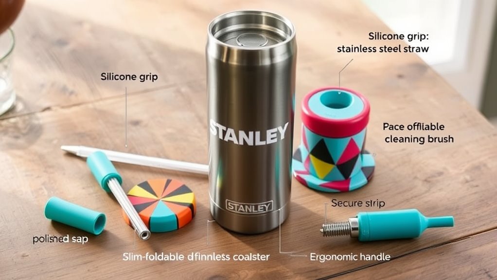 top accessories for stanley tumbler