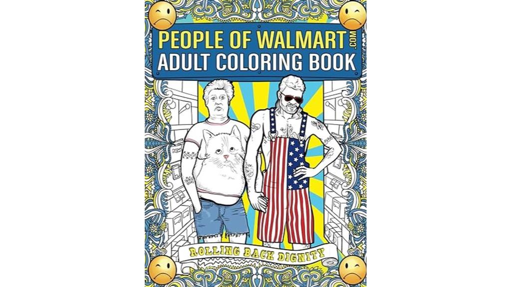 walmart themed adult coloring pages