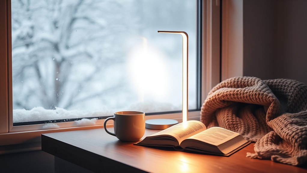 winter mood light therapy