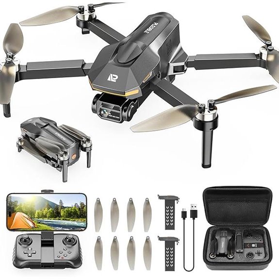 4K Camera Foldable RC Drone with 30-Min Flight