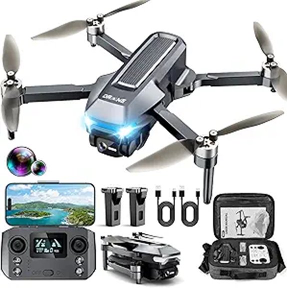 GPS Drone with Camera 4K Auto Return Foldable 46min