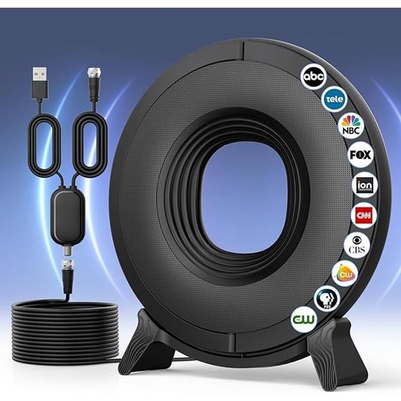 Indoor TV Antenna for 4K/HD Channels