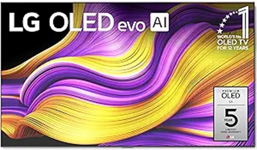 LG 83-Inch OLED evo 4K Smart TV with AI