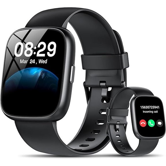 alexa enabled touchscreen fitness smartwatch