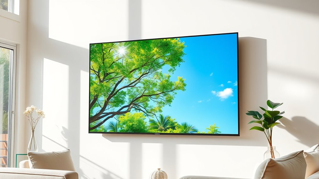 bright room viewing tips