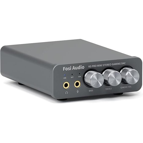 Fosi Audio K5 Pro Gaming DAC Headphone Amplifier