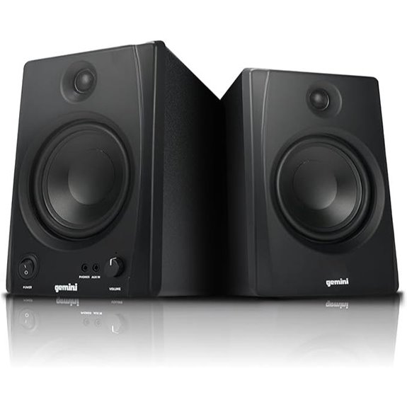 Gemini Sound SMX-5BT 5” Studio Monitor Speakers