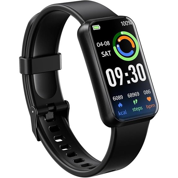 Fitness Smart Tracker with Heart Rate & Sleep Monitoring