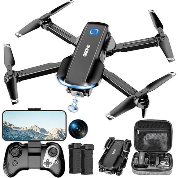 HD 1080P FPV Foldable Drone with Gravity Control