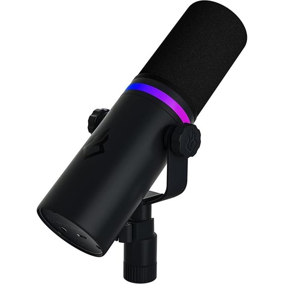 BEACN Dark Dynamic USB Mic for PC Gaming & Streaming