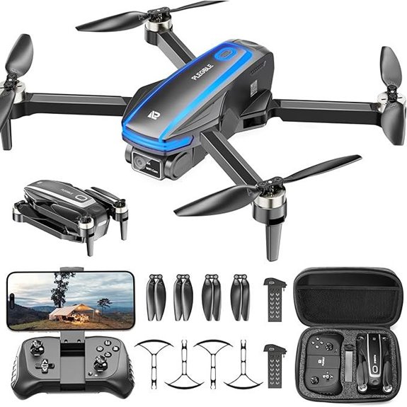 4K Camera Drone for Adults and Kids with Voice Control